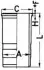 Гільза поршнева Citroen Berlingo/Peugeot Partner 1.4i 96-13 (d=75mm) KOLBENSCHMIDT 89584110 (фото 2)