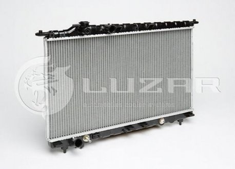 Радіатор охолодження Sonata / Magentis 2.0/2.4/2.5/2.7 (98-) АКПП (алюм) LUZAR LRc HUSo98250 (фото 1)