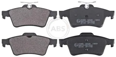 Гальмiвнi колодки дисковi для диска 290mm A.B.S. 37869