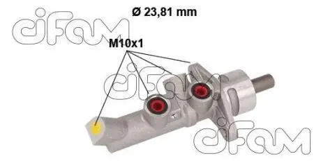 TOYOTA головний гальмівний циліндр (гальм установка Bosch, без ESP) AVENSIS 03-08, COROLLA 04-09 CIFAM 202-834