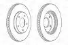 Гальмівний диск пер. Lancer/Caliber 10- компл. 2шт CHAMPION 562820CH (фото 2)