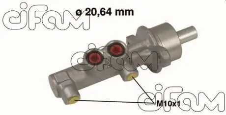 OPEL Головний гальмівний циліндр d=22.1mm Combo 04-11,CORSA C 03-09 CIFAM 202-538