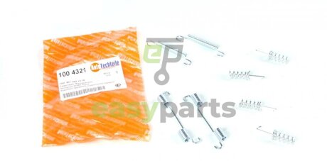 Комплект пружинок колодок ручника VW LT 46/MB Sprinter 412 95- (170x40) (Ate) AUTOTECHTEILE 100 4321