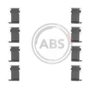 Ремкомплект гальмiвних колодок A.B.S. 1162Q (фото 1)