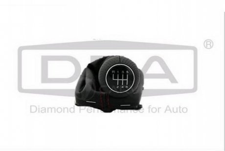 Рукоятка (чорна) перемикача передач з пильовиком (чорним) Audi A3 (01-03) (88 DPA 88631695902