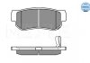 Колодки гальмівні (задні) Hyundai Tucson 2.0 CRDi 04-10 MEYLE 025 235 4314/W (фото 3)