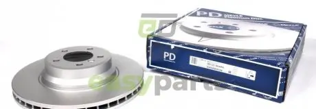 Диск гальмівний (передній) BMW 7 (E65-E67) 01-09 (348x30) MEYLE 383 521 3059/PD