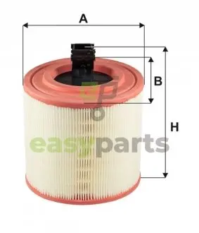 Фільтр повітряний Opel Astra K 1.4-1.6 15- WIX FILTERS WA9812