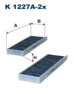 Фильтр, воздух во внутренном пространстве FILTRON K1227A2X