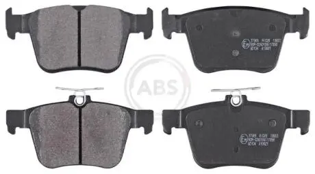 Тормозные колодки дисковые A.B.S. 37965