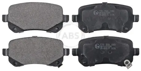 Тормозные колодки дисковые A.B.S. 37733