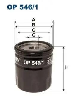 Фильтр масляный FILTRON OP5461