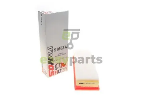 Фільтр повітряний Citroen C2/C3/C4/Berlingo 1.6HDI 08- SOFIMA S9502A