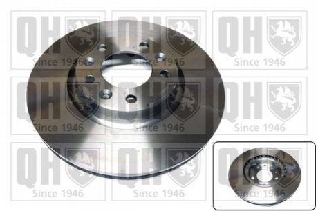 Гальмiвнi диски Citroen C4 13-/Berlingo/Opel Combo 18- QUINTON HAZELL BDC6099