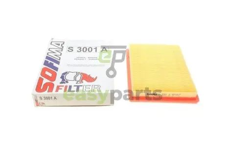 Фільтр повітряний Honda Civic VI 1.4/1.6i 95-01/Nissan X-Trail 2.5 07-14/Primera 1.6i 98-02 SOFIMA S 3001 A