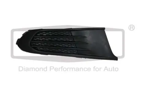 Решетка противотуманной фары без отверстия правая VW Polo (09-) DP DPA 88531166502
