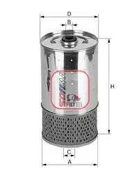 Фiльтр масляний SOFIMA S2511O