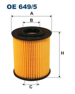 Фiльтр масляний FILTRON OE6495