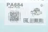 Помпа води Citroen Jumper/Peugeot Boxer 2.5D/TD/TDI/4x4 96-02 (B/B) (8 лоп) (3 канавки) GRAF PA684 (фото 3)