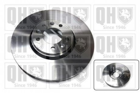 Гальмiвнi диски Citroen Picasso II/ Peugeot 308/5008 13-/Opel Combo 18- QUINTON HAZELL BDC5660 (фото 1)