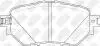 Колодки гальм. MAZDA 3 BM/BN FR 15- USA ONLY NiBK PN5815 (фото 1)