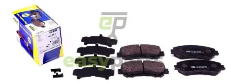 Колодки гальмівні (передні) Nissan Rogue 07-13/Qashqai II 13-/X-Trail 19-/Renault Kadjar 15- ICER 182181 (фото 1)