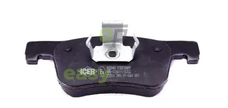 Колодки гальмівні (передні) BMW 1 (F20/F21)/3 (F30/F31/F34/G20/F80)/4 (F32/F36/F82)/7 (F01-04) 10- ICER 182048