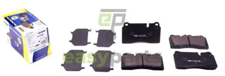 Колодки гальмівні (передні/задні) Audi A3/TT 04-15/Seat Leon 12-/Porsche Cayenne 10- ICER 181791