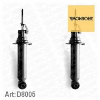 Амортизатор підвіски MONROE D8005 (фото 1)