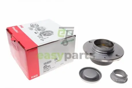 Підшипник маточини (задньої) Citroen C5 01-08 (+ABS) FAG 713 6307 70