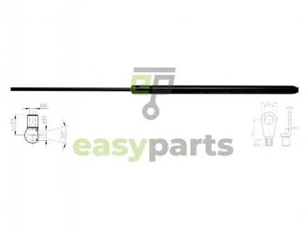 Амортизатор багажника STARLINE 74.48.802