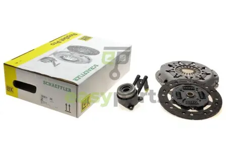 Комплект зчеплення Ford Escort 1.5 Ti/Fiesta 1.6 Ti 08- (d=220mm) (+вижимний) LuK 622 3226 35