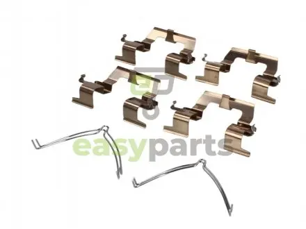 Монтажний компл., гальм.колодка QUICK BRAKE 1091095