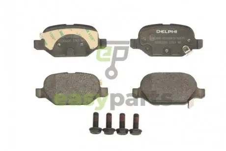 Гальмівні колодки, дискові Delphi LP2761