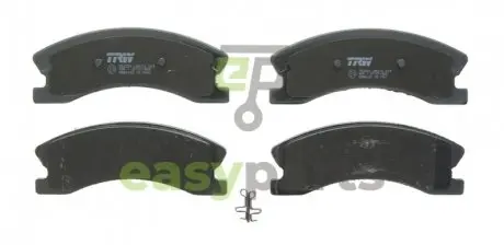 Гальмівні колодки, дискові TRW GDB4133