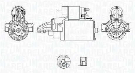 Стартер MAGNETI MARELLI 063721421010