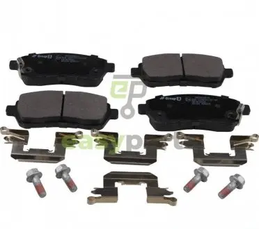 MAZDA Тормозные колодки передн.Mazda 2,Suzuki Swift III, IV,Daihatsu Materia JP GROUP 3863604610