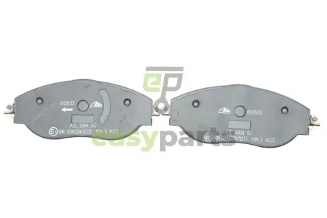 Колодки гальмівні (передні) Audi Q3 18-/A3/Skoda Octavia/VW Passat B6-B8/Golf/Tiguan 12- ATE 13046026332