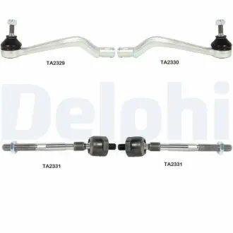 Рульова тяга + накiнечник к-т 4шт Delphi TC1980KIT