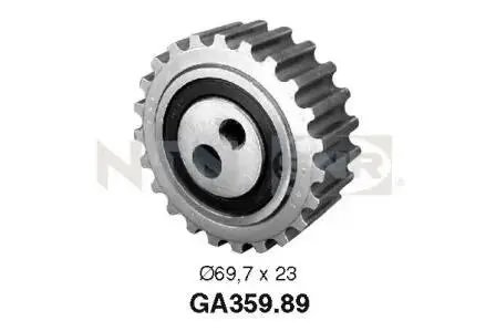 Натяжной ролик, ремень ГРМ SNR NTN GA359.89