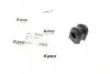 Втулка стабілізатора (переднього) Hyundai Getz 1.1-1.6 01-12 (d=19.5mm) KAVO PARTS SBS-3004 (фото 1)