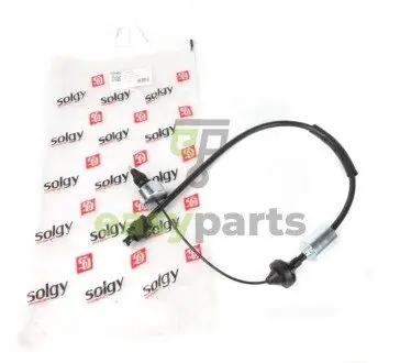 Трос зчеплення Renault Kangoo 97- / Clio 98-05 1.2/1.4/1.6i/1.9DS (960/680 мм) Solgy 118010