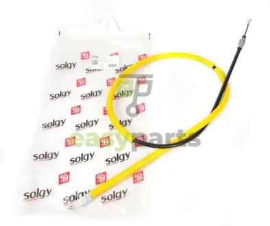 Трос ручника (задній) (R) Renault Trafic/Opel Vivaro/Nissan Primastar 03- (1596/1465mm) Solgy 219066
