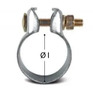 Ремонтный хомут (Диаметр 58 мм) MTS 02.8228