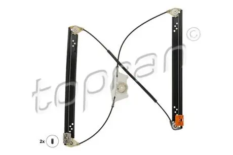 Стеклоподъемник левый TOPRAN / HANS PRIES 113611