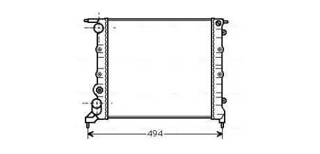 Радиатор AVA COOLING RT 2042