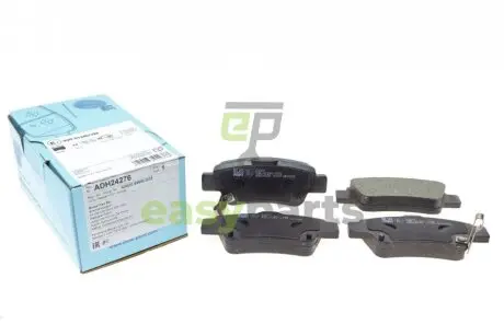 Фото колодки гальмівні (задні) Honda CR-V 06- BLUE PRINT ADH24276 Колодки гальмівні (задні) Honda CR-V 06- BLUE PRINT ADH24276
