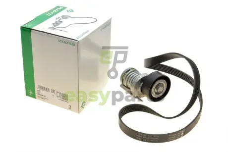Комплект ременя генератора VW Caddy II 1.4/1.6 95-04 (6PK1070) INA 529 0084 10