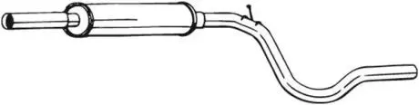 Деталі вихлопної системи BOSAL 281-233