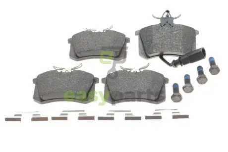 Колодки гальмівні (задні) Ford Galaxy 95-06/VW Sharan/Seat Alhambra 95-10/Ibiza 03-08 (+датчик) ATE 13046028592